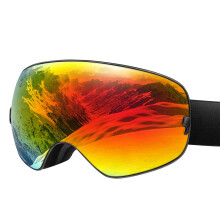 Cadre mou de TPU de lunettes de neige de diverses couleurs-SA2