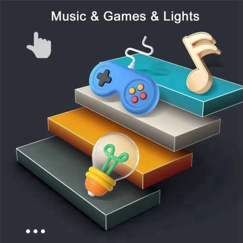 Quick Push Game Eye Sensory Console Multiplayer Versus Board Game Dance Master Handheld Gamepad Hand Training Toy A 2