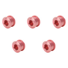 5pcs Bicycles Chainring Bolts Aluminum Alloy Single-9 5 pieces