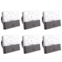 6X Rectangle AC 0-300V Gauge Analog Voltage Panel Meter Voltmeter DH670