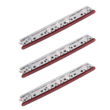 3X Red LED Brake Light 3RD High-Position Auto Stop Lamp Tail Light For- A4 B7 2005-2008 8E9945097B