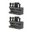 2Pcs Lathe Quick Change Tool Post Spare Parts AaD1250 Lathe Accessories 1