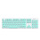 TF770 2.4G Wireless Keyboard Mouse Combo 104 Keys Blue 1