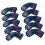 Quickly Release Golf Club Cover Number Waterproof-Deep Blue 1