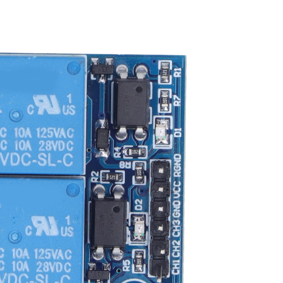 3 Channel Relay Module 5V 7A Optocoupler
