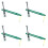 4X Components IC Chip Module Circuit Board PCB Holder Electronic Production Welding Fixed Test Probe Circuit Clamp-B 1