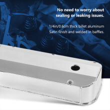 Tall Baffled Aluminium Valve Covers Ford 460 BBF