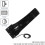 Scooter Rear  Assembly for  E2 E2  Kickscooter Hook Taillight Integrated Rear Mudguard 4