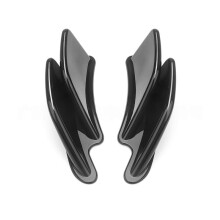 Motorcycle Winglet Tail Downforce Naked Spoiler Fairing Deflector for 450SR 450SRS 675SR 2022-2025 (Glossy Black)