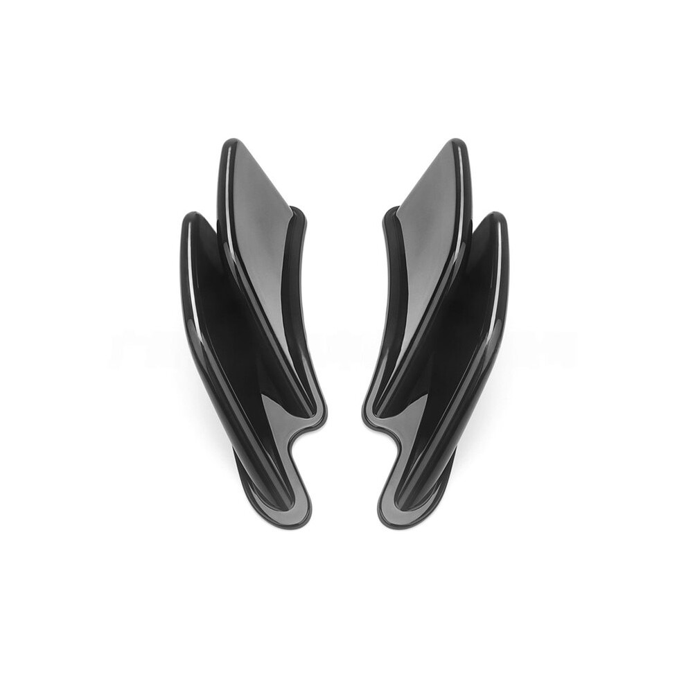 Motorcycle Winglet Tail Downforce Naked Spoiler Fairing Deflector For 450Sr 450Srs 675Sr 2022-2025 (Glossy ) Black 6032794254066