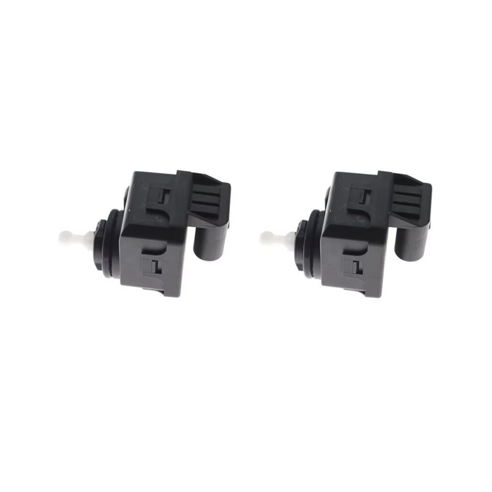 2Pcs 1U0941295 Front Headlight Leveling Adjustment Motor For A3 A4 B5 A6 C5 Avant A8 D2 Octavia I 4B0941295 Black 6034002963104