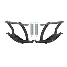 3825827, 3825828, 3848272 OER Hood Hinge Set with Springs for Chevy II Nova /Impala and Full Size 1963-1964