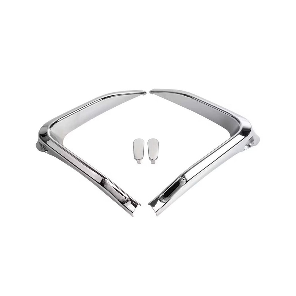 Motorcycle Fairing Lower Trim Strips & Corner Trim Plugs Chrome Kit For Goldwing Gl1500 1988-2000 4713194489396