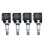 4 Capteurs de Pression des Pneus TPMS 433 MHz pour , pour , pour  et  (Référence 2N0907275A) 1