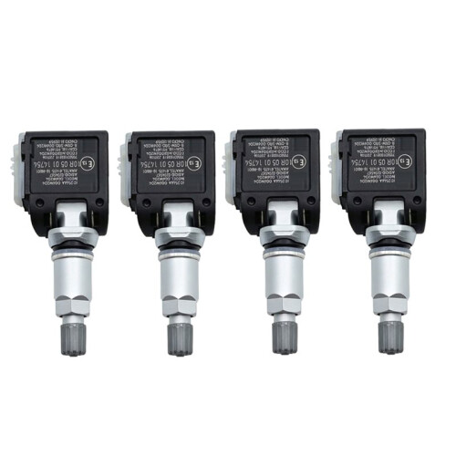 4 Capteurs de Pression des Pneus TPMS 433 MHz pour , pour , pour  et  (Référence 2N0907275A)