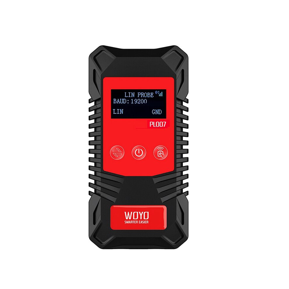Pl007 Pro 3.0 Can Bus Tester Lin Bus Analyzer, Pwm Signal Detector For Car Automotive Diagnostic Tool Black/Red 4712697365350