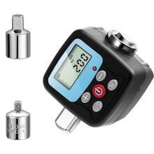 Hochpräziser Drehmomentadapter mit Vierkantantrieb 1/2'', 1/4'', 3/8'' Drehmomentschlüssel, Elektronisches Drehmomentmessgerät für Fahrrad- und