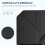 Outsunny Base para Sombrilla Negro 103 x 103 x 8.3 cm 4