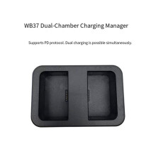 For Wb37 Battery Charging Hub Remote Control Compatible with USB-C Chargers Support 65W PD Fast Charging