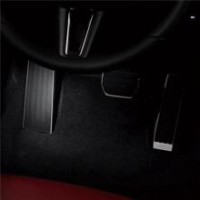 2X Auto Aluminiowy PodnóżEk Lewy PodnóżEk Pokrywa PedałU Tapicerka Pasuje do CX30 CX-30 2020 2021