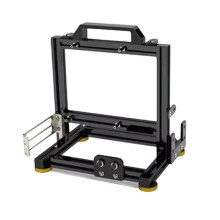 DIY Gamers Cabinet ITX PC Case Open Frame Aluminum  ITX Tower Desktop Gaming Computer Chassis Rack
