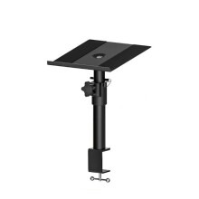 Soporte de Altavoz con Abrazadera de Calidad de Estudio, Plataforma de Escritorio de Altura Ajustable para Monitores de Estudio y Altavoces de
