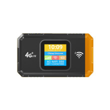 4G LTE Bärbar WiFi-Router 150 Mbps USB-Driven Mobil Hotspot med LCD-Skärm för Europaresor Upp Till 16 Enheter