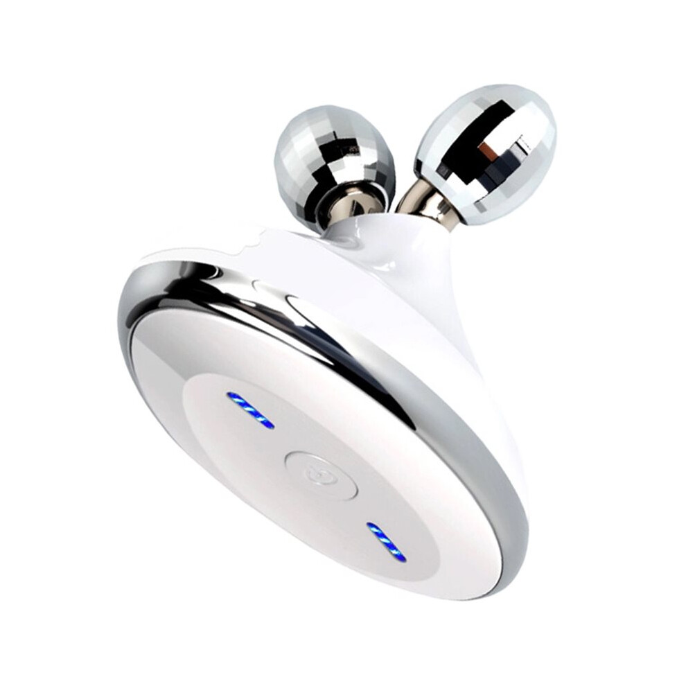 EMS Face Roller Massager Device with Microcurrent and Vibration for Face and Neck Skin Care Contour Lift Tool