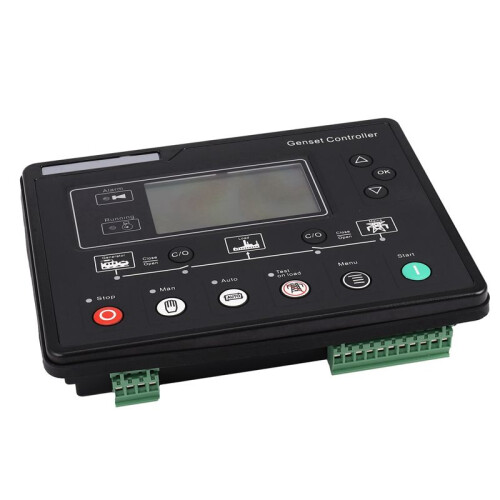 5X 6120U AMF Generator Set Controller LCD Automatic Start Genset Ats Control Box Terminal Charge Panel Alternator
