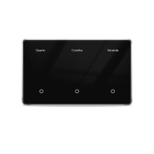 TUYA Zigbee  Touchscreen  DIY Custom Name 1/2/3/4 Gang Voice Remote Control Panel for Alexa  Home 3