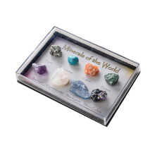 8 StüCke / SäTze Aus Stein und Mineral Naturkristall Edelstein Hochwertige Heilkraft Maskottchen Mineralkristalle Probe