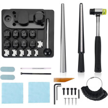 Herramienta para Doblar Anillos, Kit para Hacer Anillos Cuchara, Herramienta para Doblar Anillos de Cuchara para Hacer Joyas con Anillos, Herramienta