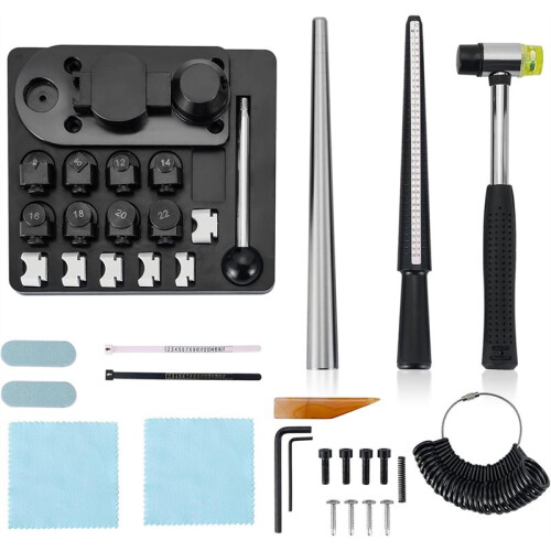 Ring Bender Tool, Ring Maker Kit for Spoon Rings, Spoon Ring Bender Tool for Ring Jewelry Making, Spoon Ring Bender