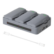 3- Battery Charger for Neo 2 Drone, 65W Two-Way Charging Hub, Fast Charging for Neo 2 Battery Accessories
