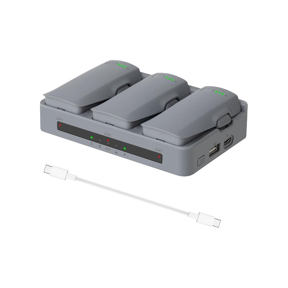 3- Battery Charger For Neo 2 Drone, 65W Two-Way Charging Hub, Fast Charging For Neo 2 Battery Accessories 4714250151479