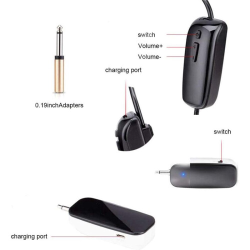3X New 2 in 1 Handheld UHF Wireless Microphone Professional -Wear Mic Volume Amplifier for Speech Teaching 1