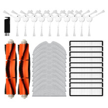 For D9 / D9 Max / L10 Pro / Trouver LDS Finder Vacuum Parts Main Side Brush Hepa Filter Mop Cloth Accessories