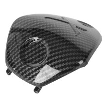 Obere Zentrale Abdeckung Des Motorradlenkers für XMAX X-MAX 300 2017-2023 Zubehör ABS Carbonfaser