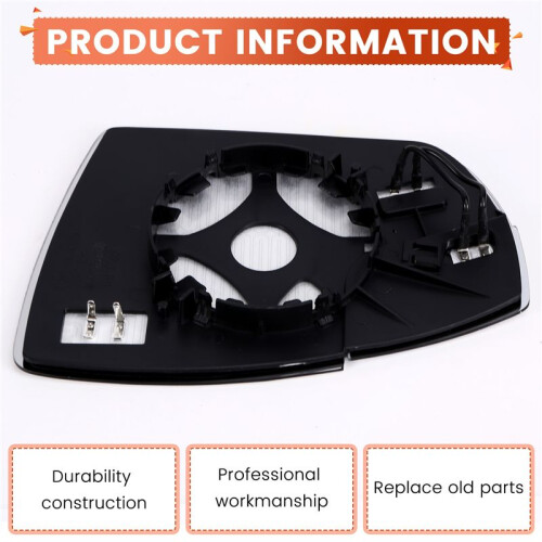 Right Heating Function Rearview Mirror Glass Replacement Wing Mirror CM5Z-17K707-H for  Focus C-Max 1