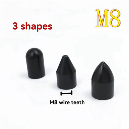 M6 Thread Car Dent Tool Replacement Hook Heads Body Traceless Paint-Free Repair Replacement Headse 1