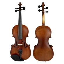 Professional Solid Wood Violin Set with Bow Shoulder Rest Case for Beginner or Adult Players