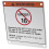 2X for  Warning Decals Stickers Labels Aluminum Backed Raptor Blaster Banshee 4