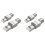 4 Pcs for RJ45 CAT7 Connectors Tool Free Shielded Toolless Modular Network Plug for Installation Cable 1
