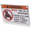 2X for  Warning Decals Stickers Labels Aluminum Backed Raptor Blaster Banshee 7