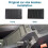 Car Center Console Armrest Box Roller Blinds Front Cup Holder Roller Curtain for  C5 2010-2016 8