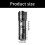 Flexible Rechargeable Light Including Power Measure for-1 5