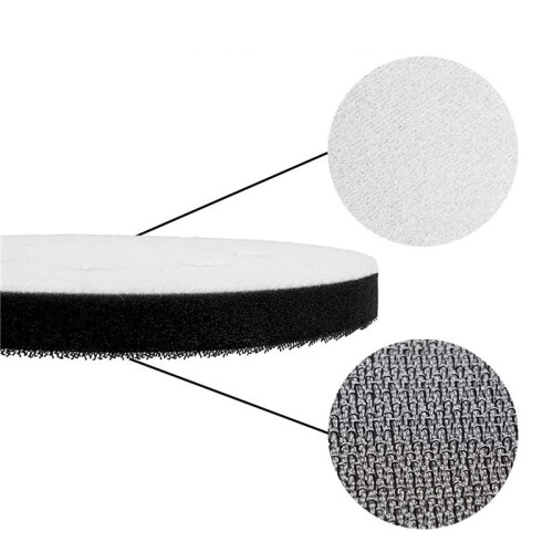 10PCS 5 Inch(125mm) 8-Hole Soft Sponge Interface Pad for Sanding Pads and Hook and Loop Sanding Discs 2