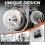 Angle Grinder Adapter Kit with Change Angle Grinder Nut,Suitable for 5/8 Inch-11 Thread XLOCK Angle Grinder,Conversion 6