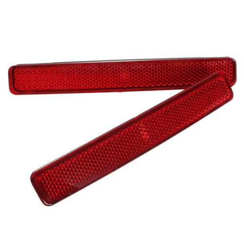 4Pcs Rear Bumper Reflector Tail Light Bars Brake Parking Warning for- / /Transporter T5 2