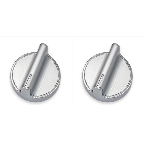 2X Replacement Knobs for Gas Stove Ranges, Compatible with AP6023301, ABKY-W10594481, Easy to Install and Replace